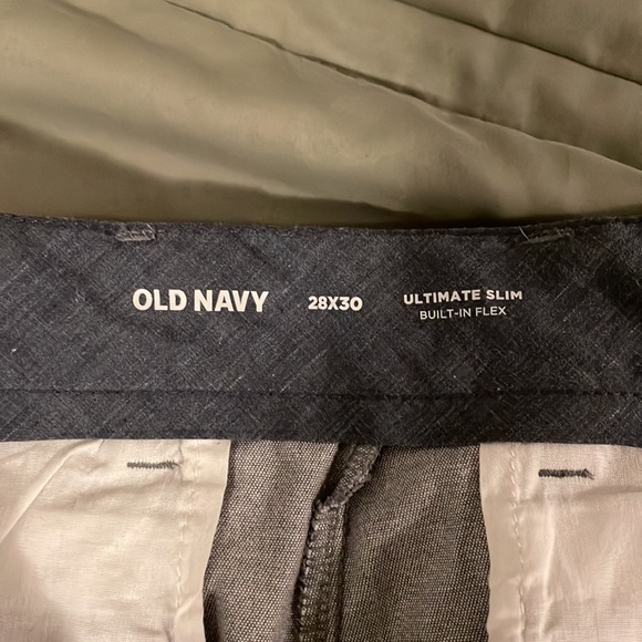 Old Navy Ultimate Slim dress pants size 28 x 30 Men’s Like New - Picture 5 of 7